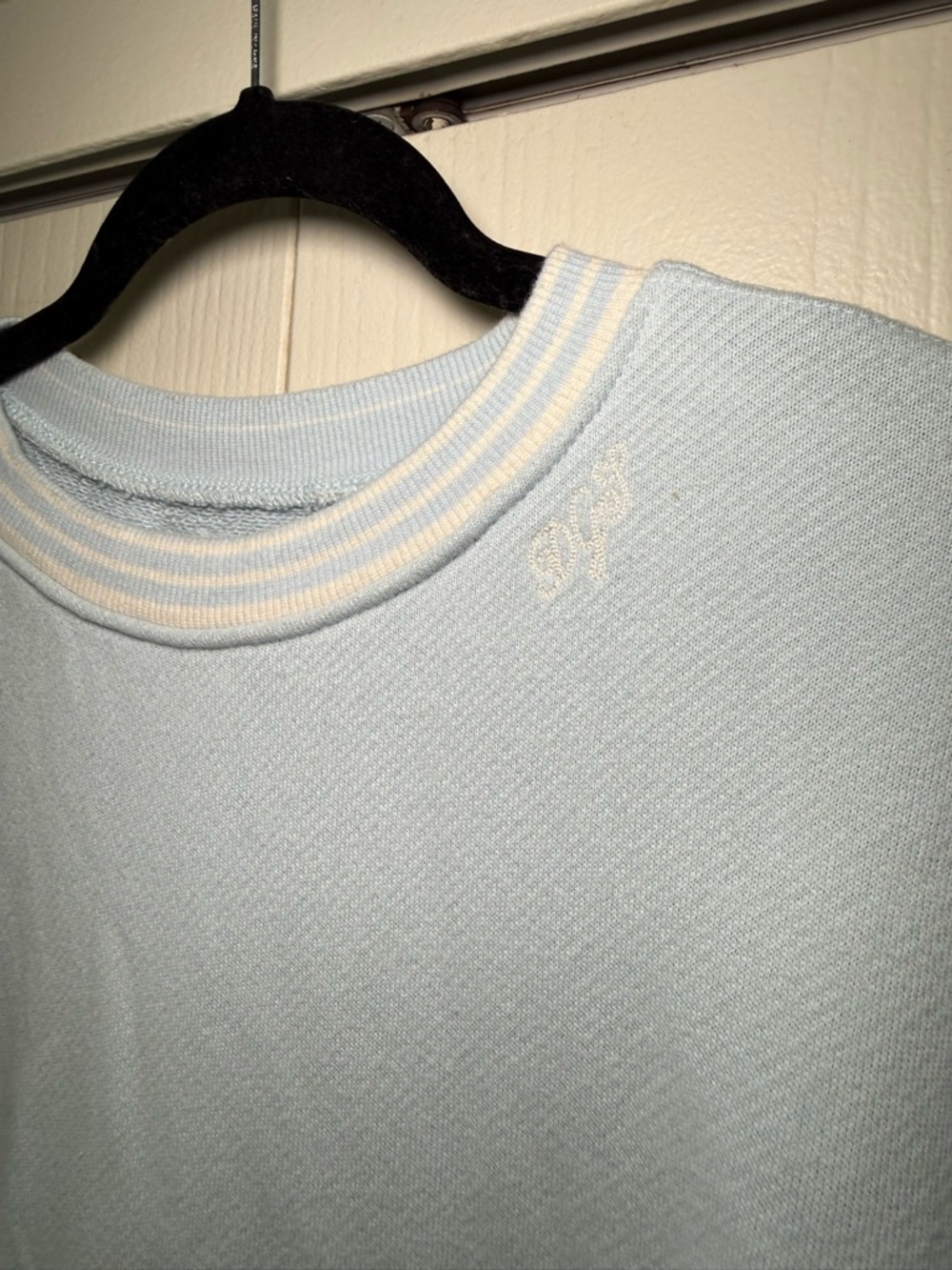 Dairy Girl Summer Light Blue Crewneck Sweatshirt - Picture 4 of 7